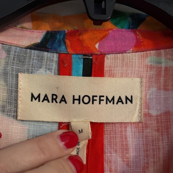 Mara Hoffman Floral Button-Up Dress - Picture 2 of 4